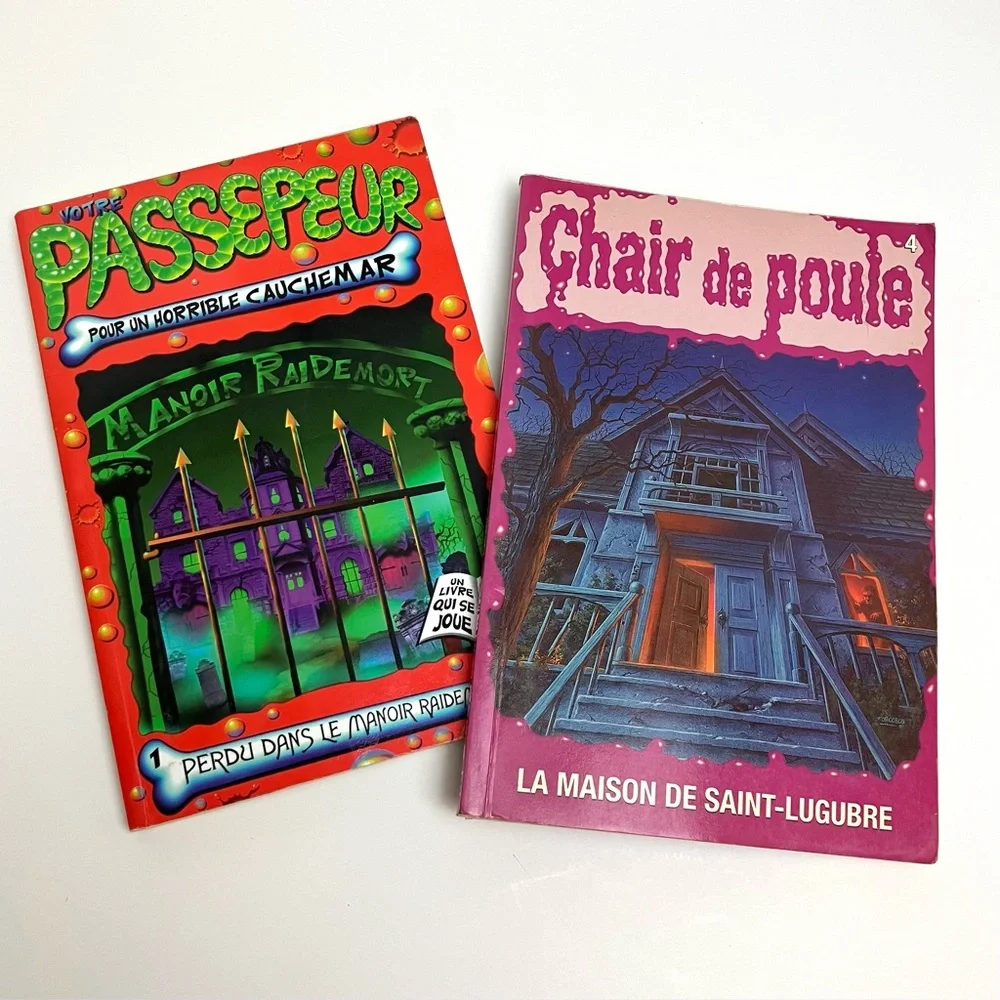 Livres vintage enfants Horreur Chair de Poule Passepeur 90s Maison Manoir Hanté - Picture 12 of 12